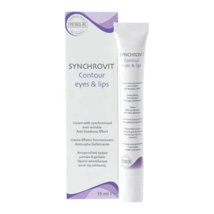 Synchrovit Eyes and Lips Contorno Occhi e Labbra Crema Antirughe Rigenerante 15 ml