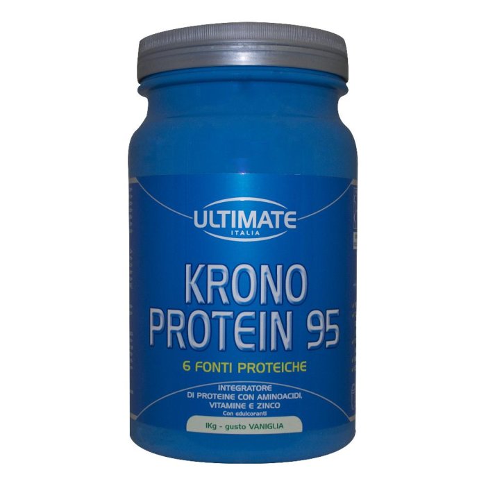 Ultimate Krono Prot 95 crema vaniglia 1 kg - proteine in polvere gusto vaniglia