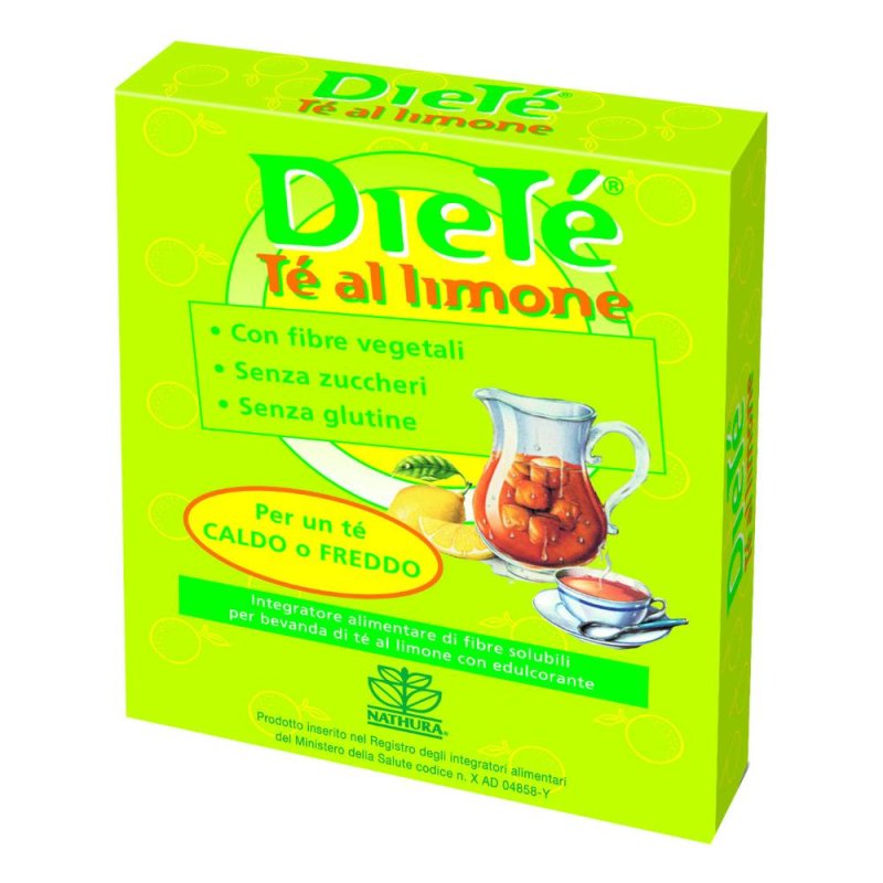 Nathura  A Socio Unico Diete Te Limone Solubile Senza Zucchero 10 Bustine