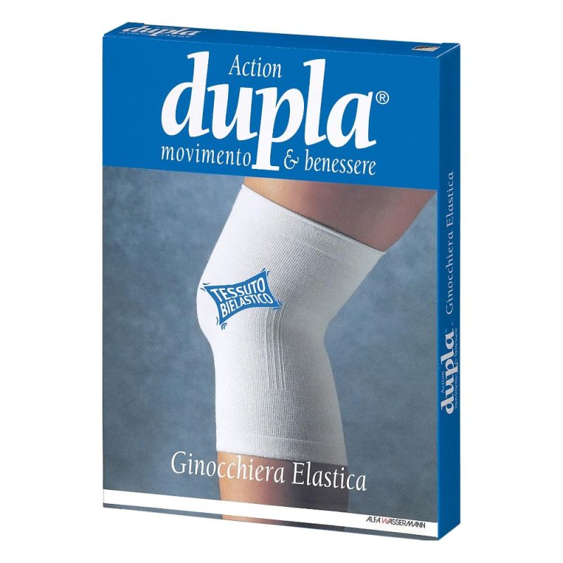 Welcome Pharma Ginocchiera Elastica Dupla Bianca Xl