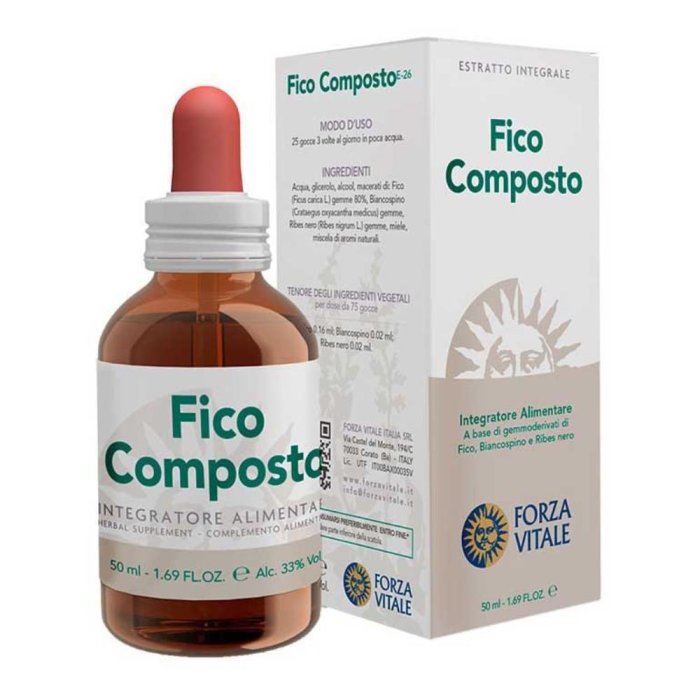 Forza Vitale Italia Ecosol Fico Composto Gocce 50 Ml