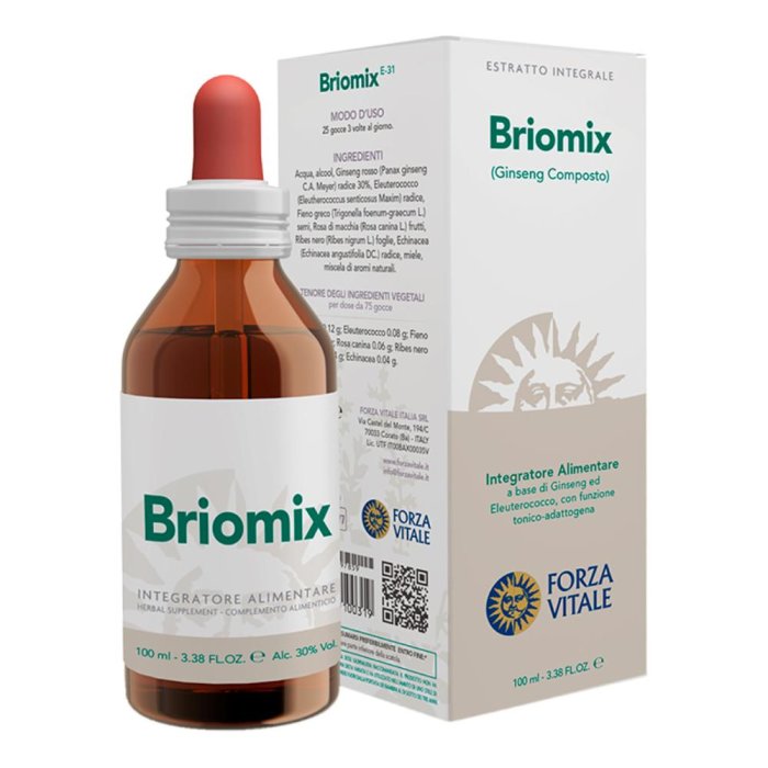 Briomix 100 ml Soluzione Liquida Ad Alta Concentrazione per Trattamenti Intensivi e Uso Professionale