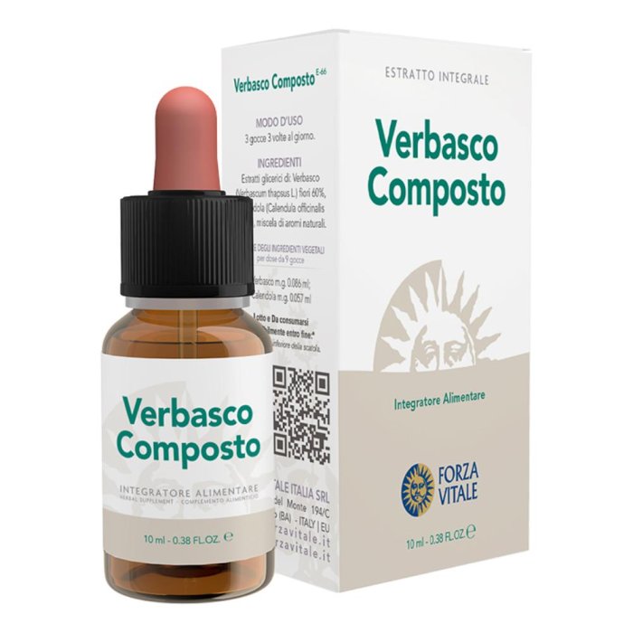Verbasco composto Ecosol gocce - integratore in gocce a base di verbasco