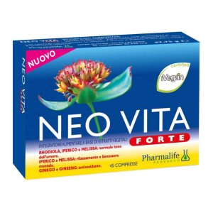Pharmalife Research Neovita Forte Integratore Benessere Mentale 45 Compresse