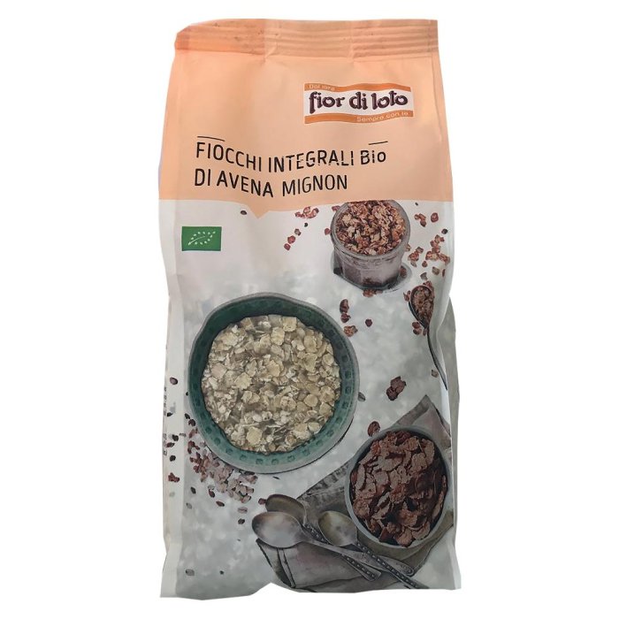 Fior Di Loto Fiocchi Integrali Bio Di Avena Mignon 500 G