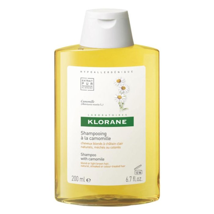 Klorane Camomilla Illuminante Districante Shampoo 200 ml