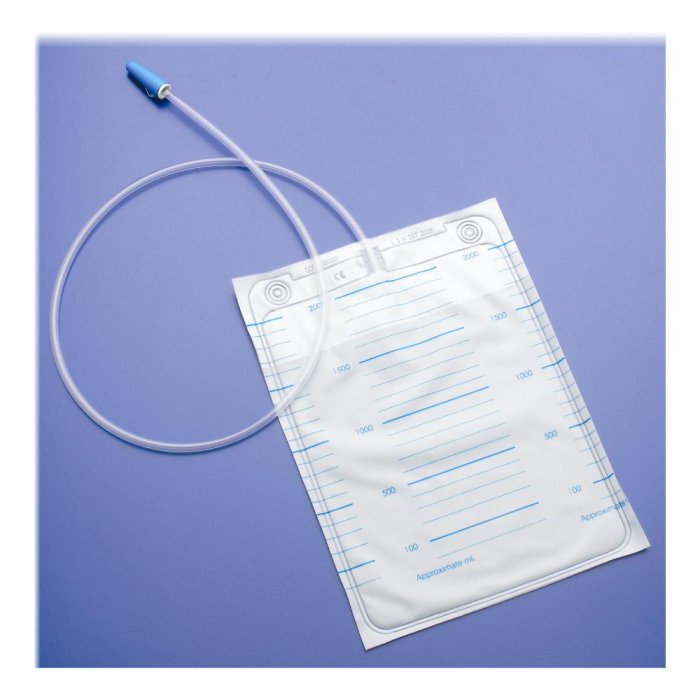 Sacca Di Drenaggio Da Letto Per Incontinenza Standard 2 Lt Tubo 130 Cm 1 Pezzo