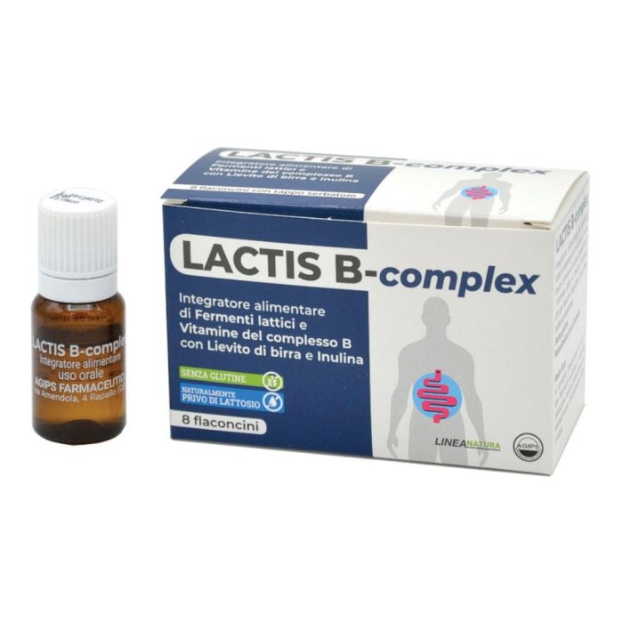 Agips Farmaceutici Lactis B Complex 8 Fiale 10 Ml