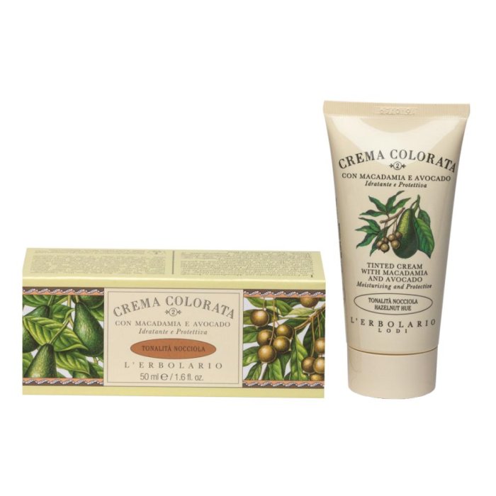Crema colorata nocciola 2 50 ml - crema viso colorata tonalità nocciola