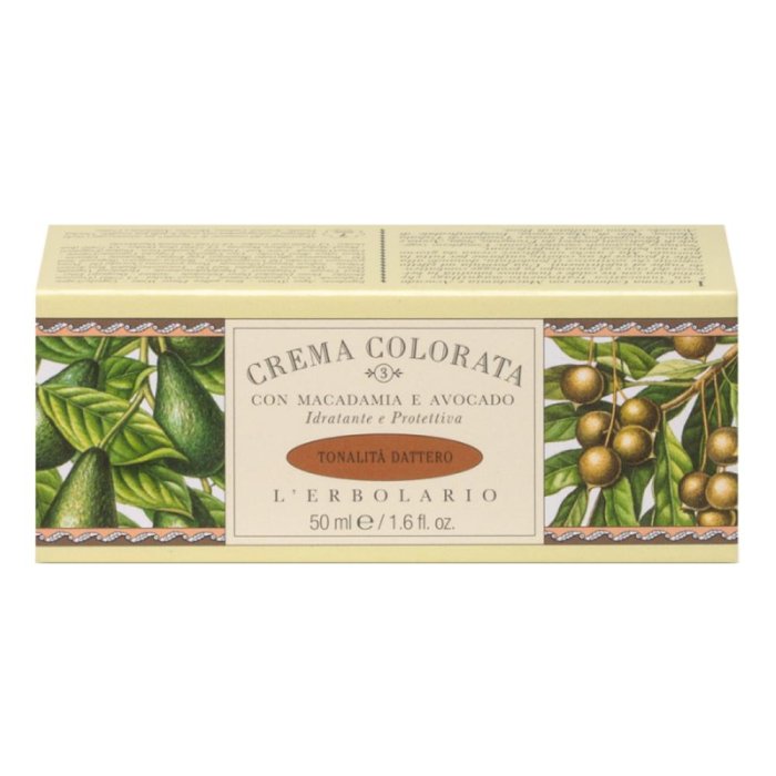 L’Erbolario Crema Collo e Décolleté ai 3 Datteri 50 ml | Trattamento Rassodante Nutriente Antiage per Pelle Tonica