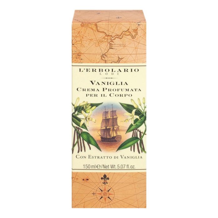L'erbolario Crema Profumata Vaniglia 150 Ml