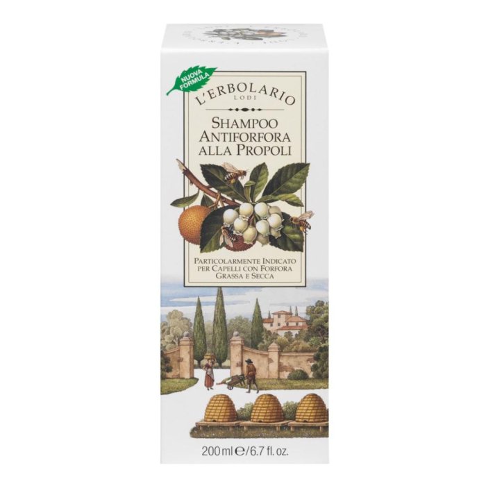 L'Erbolario Shampoo Antiforfora Alla Propoli 200 ml