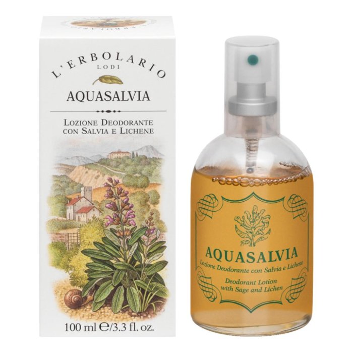 L'Erbolario Aquasalvia Lozione Deodorante 100 ml