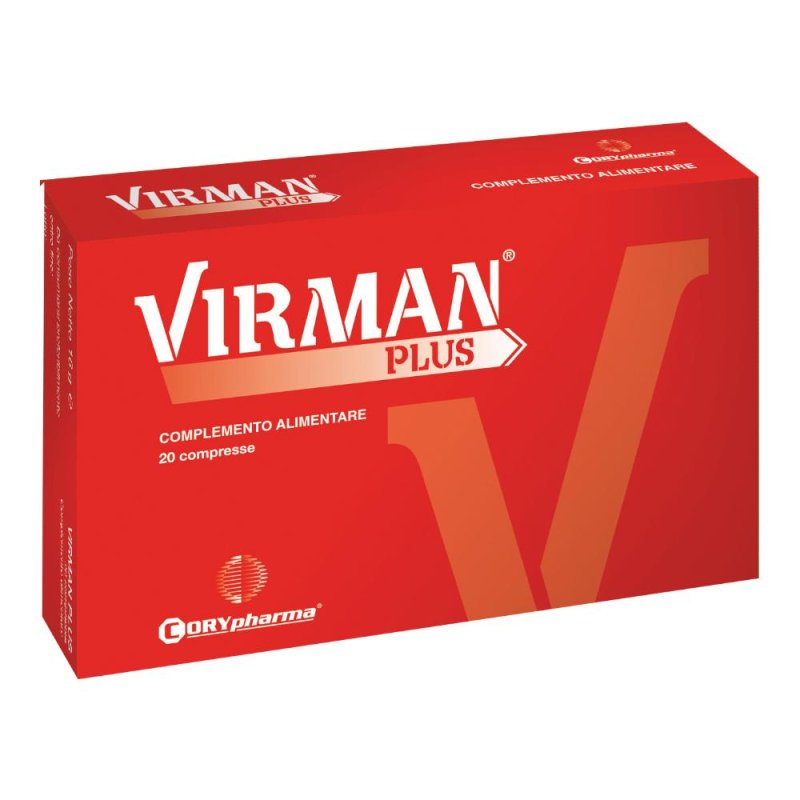Corypharma  Tono e Vigore Virman Plus Integratore Alimentare 20 Compresse