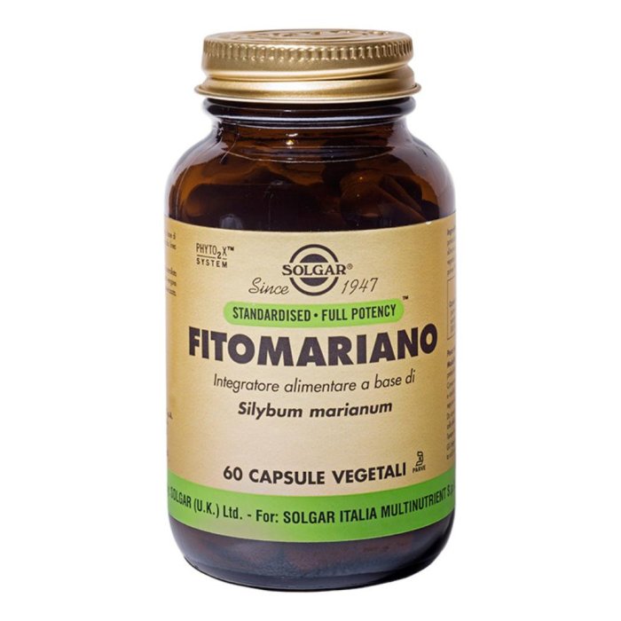 Solgar Fitomariano Integratore Alimentare 60 Capsule Vegetali