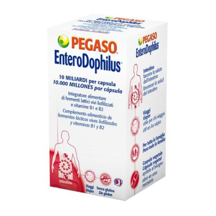 Pegaso  Intestino Sano EnteroDophilus Integratore Alimentare 90 Capsule