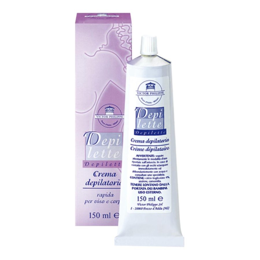 Victor Philippe Depilette Crema Depilatoria Viso/corpo 150 Ml Victor Philippe Depilette Crema Depilatoria Viso/corpo 150 Ml