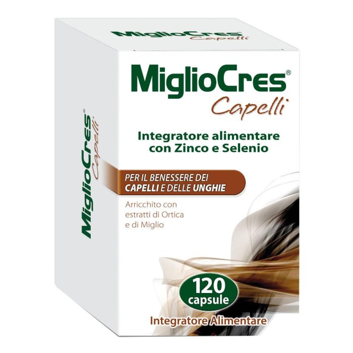 MiglioCres  Capelli Splendenti MiglioCres Capelli Anti-Caduta 120 Capsule