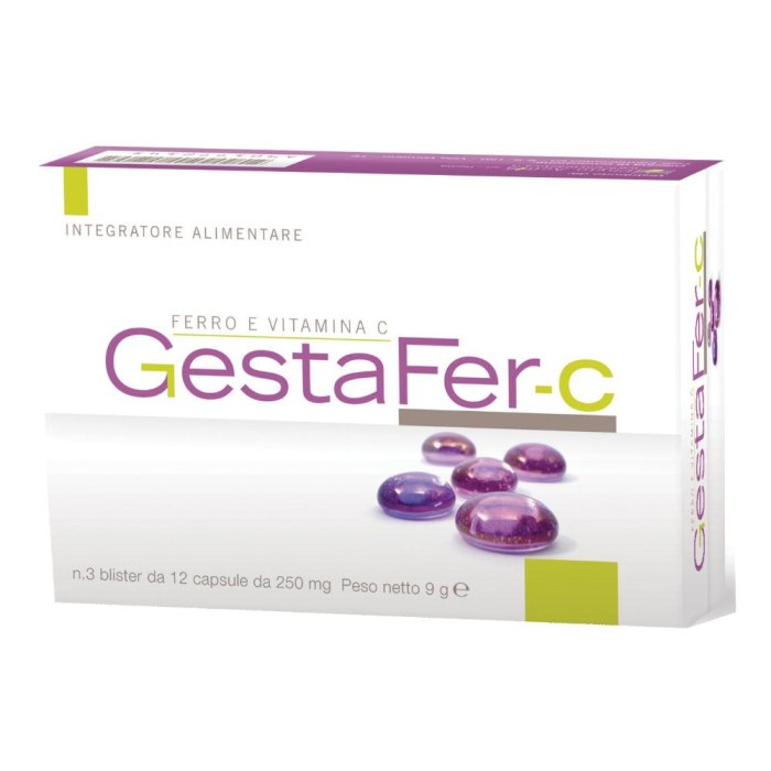 Phyto Activa Gestafer C Integratore Alimentare 30 Capsule