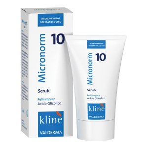 Valderma Micronorm - Scrub 10 Micropeeling per Pelli Impure 75ml