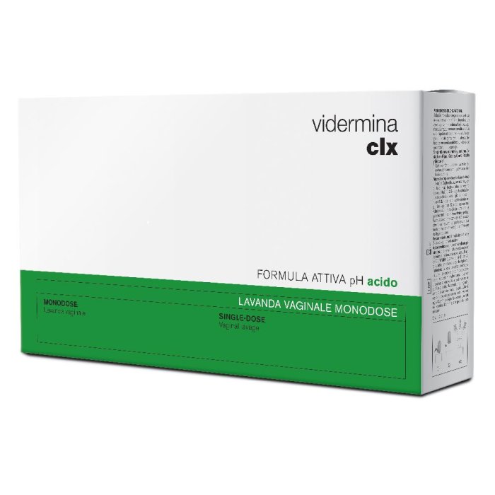 Vidermina Verde CLX Intima Soluzione Detergente Lavanda Vaginale Monodose