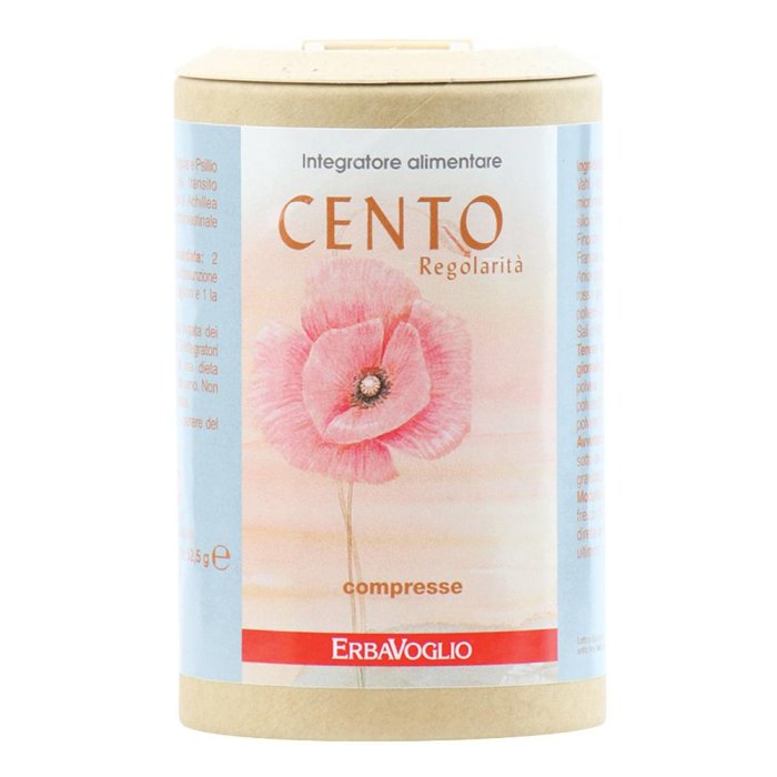 Erbavoglio Cento Integratore Alimentare per l'Intestino 100 Tavolette