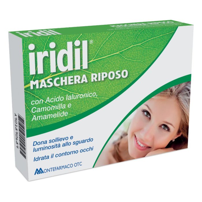 Montefarmaco  Oftalmica Iridil® Maschera Riposo Occhi Segnati e Stanchi