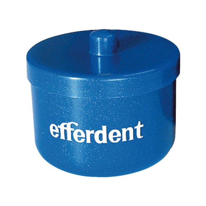 Omega Pharma  Efferdent Vaschetta con Cestino Interno Pulizia Dentiere