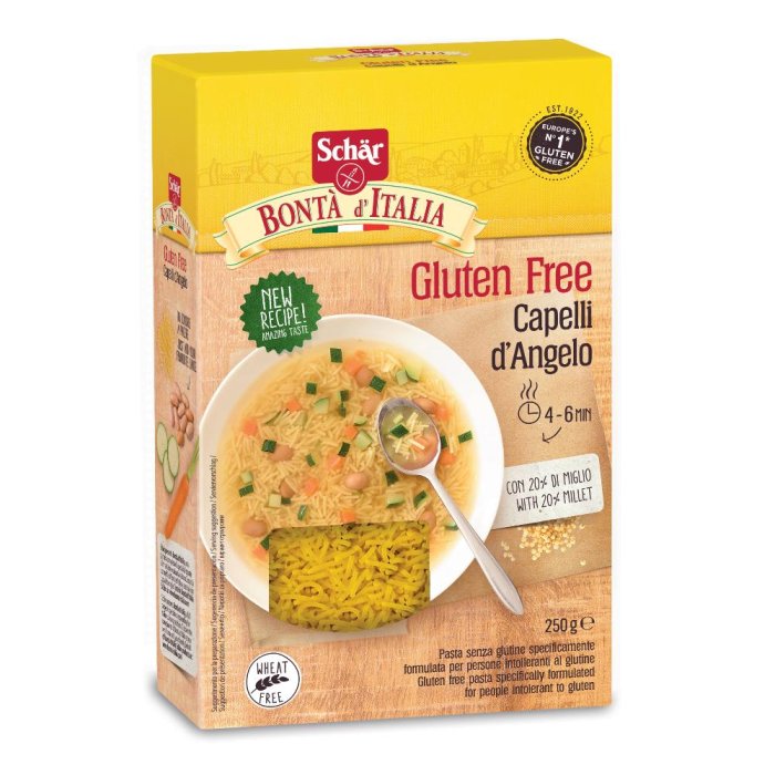 Schar Pasta Capelli d'angelo Senza Glutine 250 Grammi