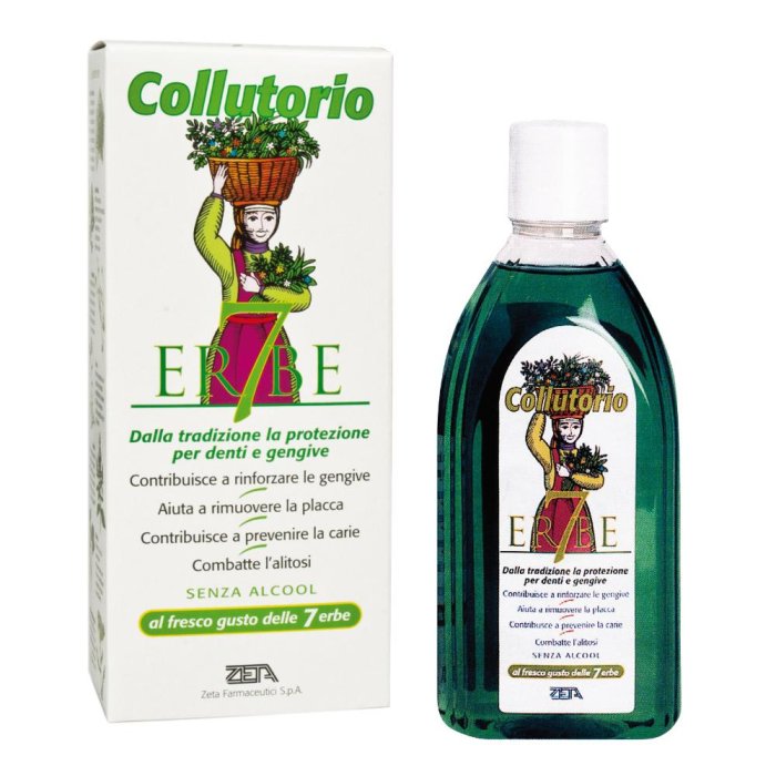 Zeta Farmaceutici Collutorio 7 Erbe 500 ml
