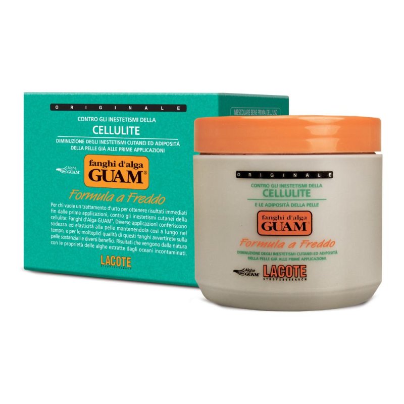 GUAM  Fanghi d'Alga Anticellulite Anti-Adiposità Formula a Freddo 500 g