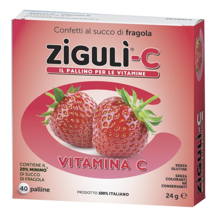 Falqui Ziguli C Fragola Caramelle 24 g