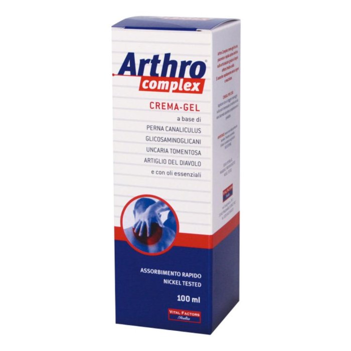 Vital Factors Arthro Complex Crema-Gel Articolazioni e Muscoli 100 ml