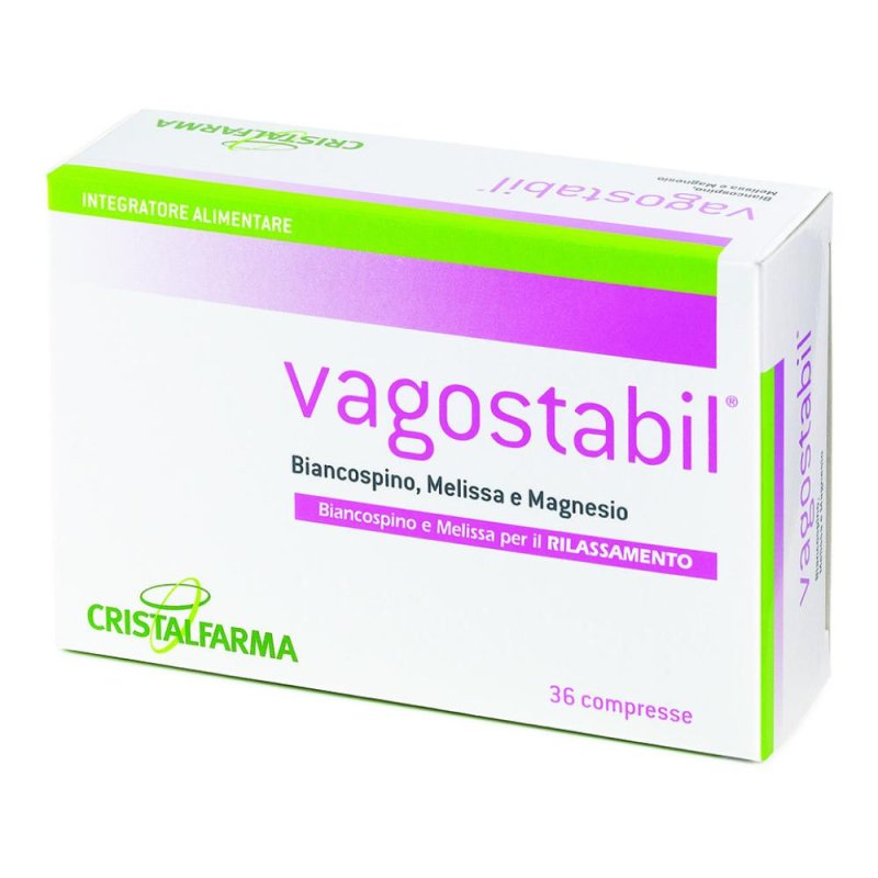 Cristalfarma Vagostabil  Integratore Alimentare 36 Capsule