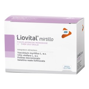 Pharma Line Liovital Mirtillo 8 Flaconcini 10 Ml