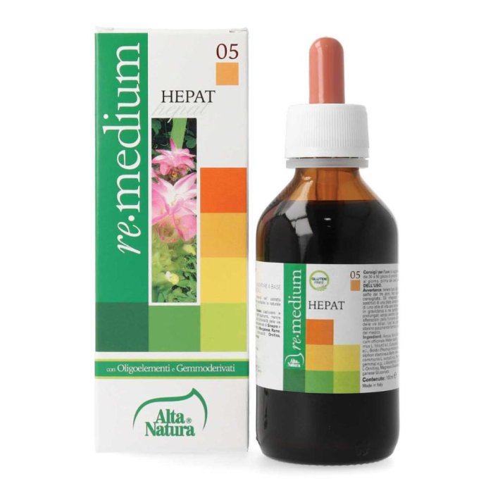 Alta Natura-inalme Remedium 05 Hepat Gocce 100 Ml
