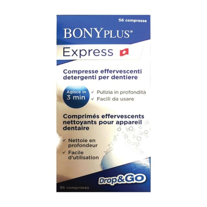 Anfatis Bonyplus Express Detergente Per Protesi Dentaria 56 Compresse