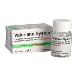 Sanifarma Valeriana System Integratore Alimentare 30 Compresse