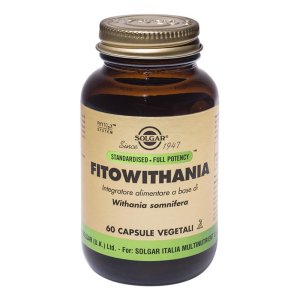 Solgar Fitowithania Integratore Alimentare 60 Capsule Vegetali