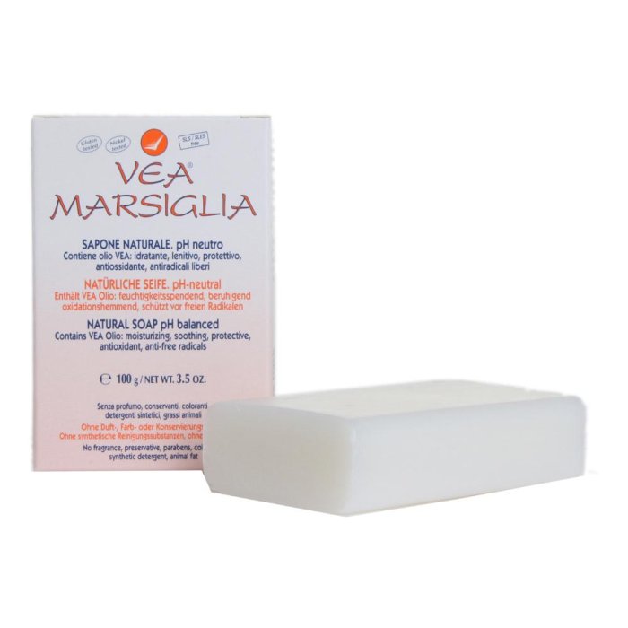 VEA Marsiglia Sapone Naturale Delicato a pH Neutro 100g