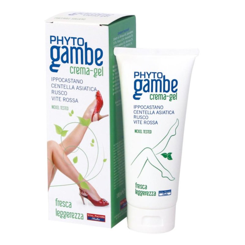 Vital Factors Phyto Gambe Crema Gel Fresca Leggerezza Per Le Gambe 100 ml