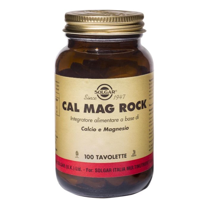 Solgar It. Multinutrient Cal Mag Rock 100 Tavolette