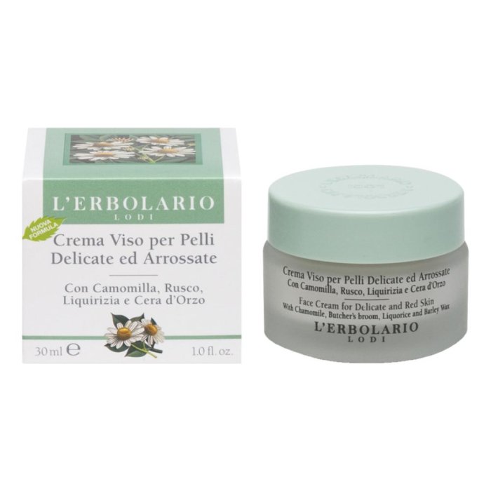 L'Erbolario Crema Viso Per Pelli Delicate 30 ml