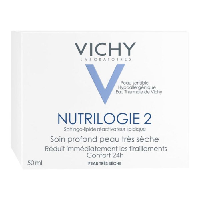 Vichy  Nutrilogie 2 Trattamento Nutriente Pelli Molto Secche Sensibili 50ml