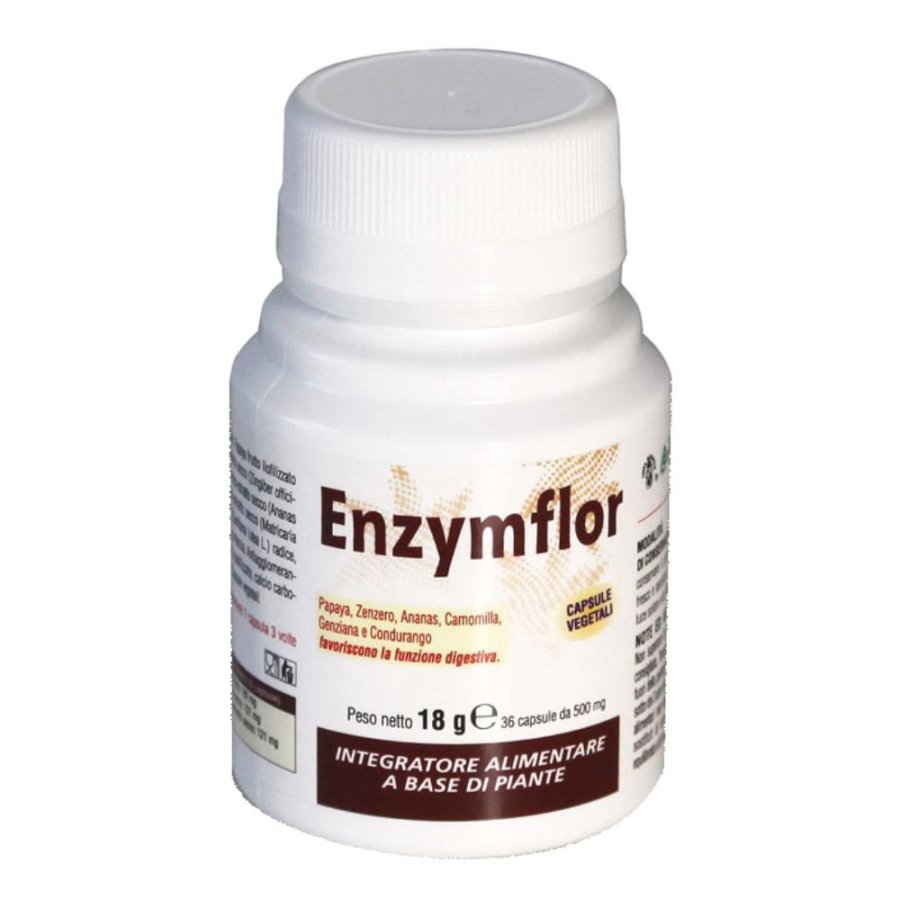 Enzymflor Funzionalità Digestiva 36 Capsule