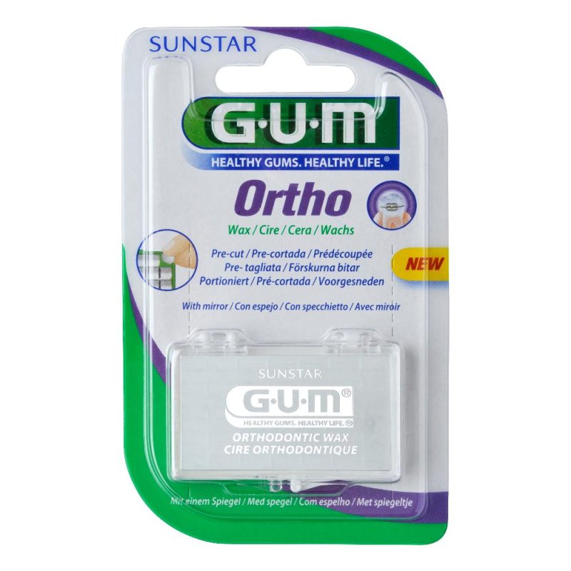 Gum Cera per Apparecchi Ortodontici 5 Pezzi