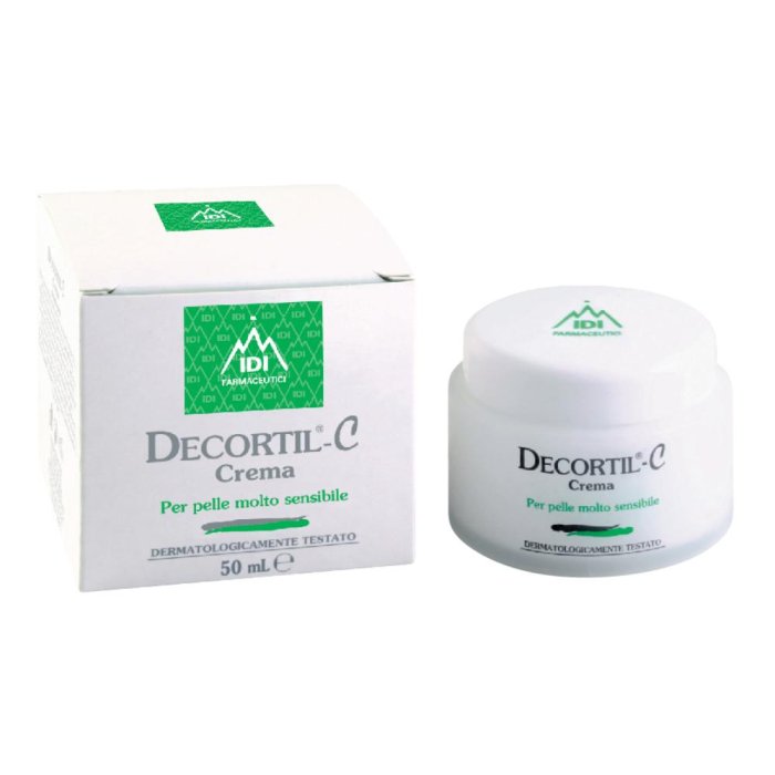 IDI Farmaceutici  Cosmetica Decortil C Trattamento Idratante 50 ml