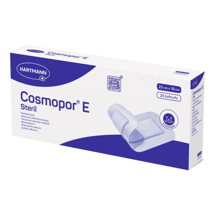 Cosmopor E Medicazione Adesiva In Tessuto Non Tessuto Sterile 25x10 25 Pezzi
