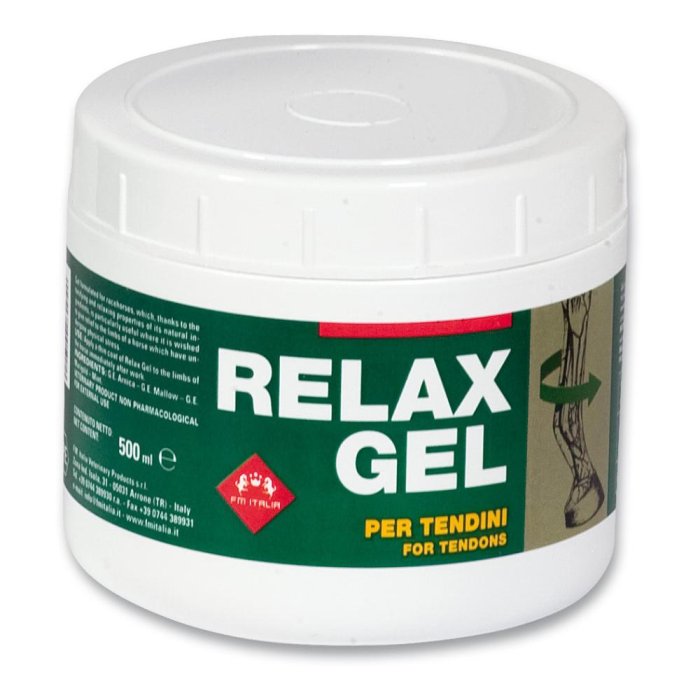 Relax Gel Lubrificante Intimo e da Massaggio 500 Millilitri - Gel Rilassante Idratante per Benessere e Piacere Prolungato