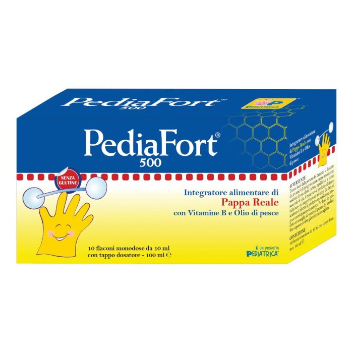 Pediatrica Pediafort 500 10 Fiale